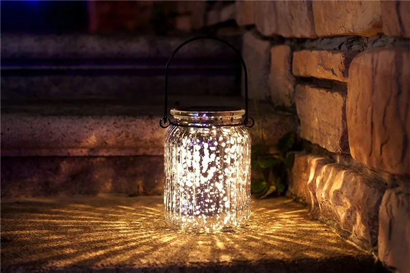 2 Pack Solar Mercury Glass Jar Lights Silver Mercury Table Lamp For Indoor Outdoor Decor In Patio Garden And Lawn From Sunway518 17.78 DHgate.Com