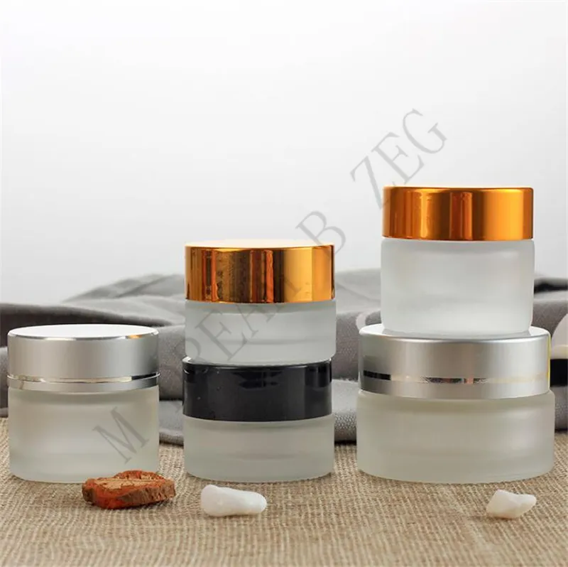 3 cores Creme para os olhos vazio Vidro 5/10/15/20/30/50g Cosmético Creme para os olhos Jar Jar Recipiente Cosmético Garrafas Recarregáveis ​​Ferramentas de Maquiagem