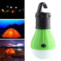 Outdoor Hanging 3LED Camping Tent Light Bulb Fishing Lantern...