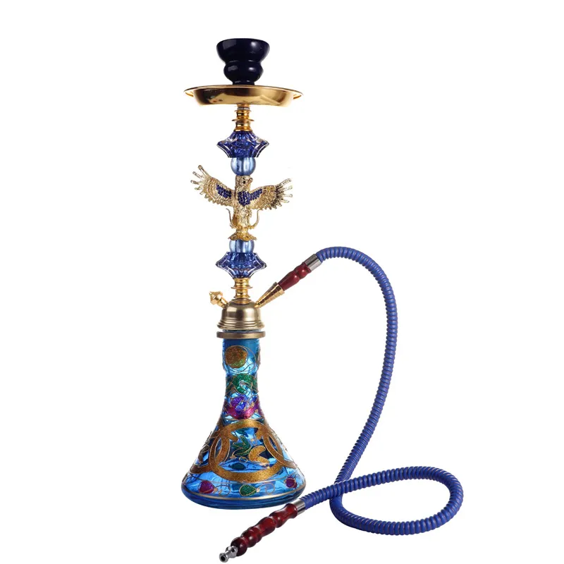 Wholesale Hookah Shisha Smoking Pipe Set Arab Stem Hookah With Glass