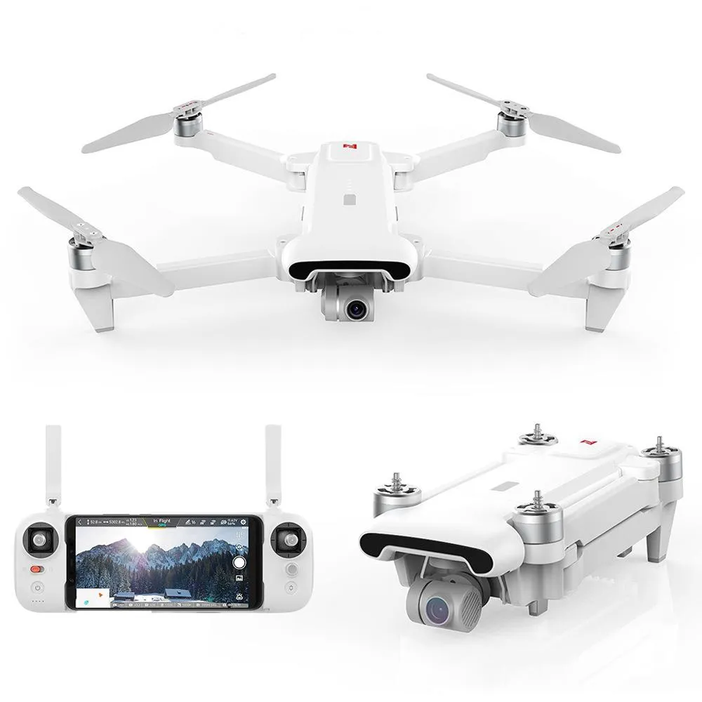 FIMI X8 SE 4K 5KM GPS WiFi FPV Drone RC plegable con cardán de 3 ejes