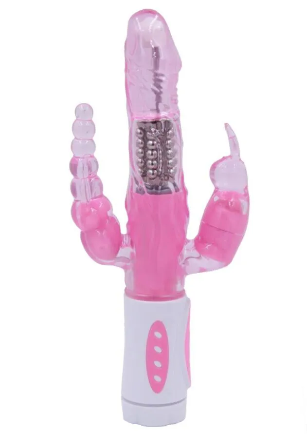 2Telescopic Rotary Ball Bar Lady Masturbator Vibrator Bar Rabbit Vibrator, 12-versnellingsbak waterdichte G-Point Vibrator, G-Point Dolphin, Passionate