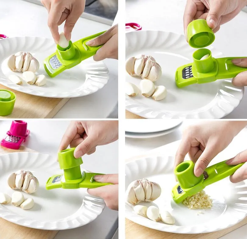 Multi Functional Ginger Garlic Grinding Grater Planer Slicer Cutter Cooking Tool Utensils Kitchen Accessories 