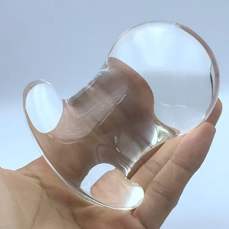 60mm Crystal Glass Anal Beads: Dilator, Butt Plug,... From Junlong03,  $17.12