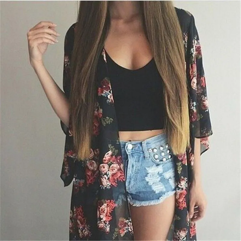 Kimono feminino verao 2019 top