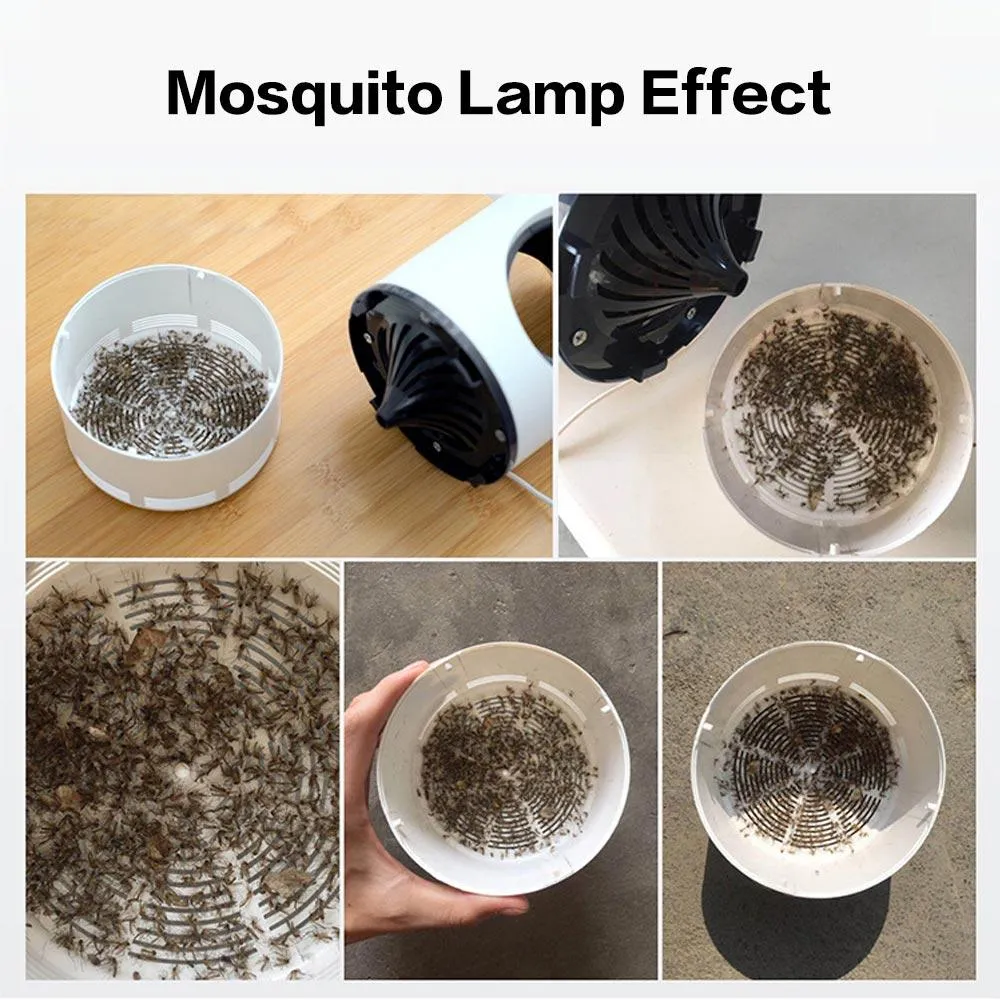 LED Photocatalyst Mosquito Killer Lamp USB Powered Insect Killer Non-Toxic UV Protection Silent Suitable for Pregnant Women and Babies