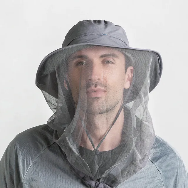 Outdoor fishing Mosquito net Beekeeping Hat Flying Insects Prevention Bucket Hat Bee bug mesh cap