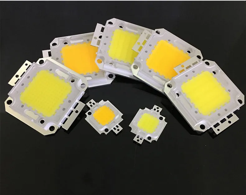 10st / parti SMD 10W 20W 30W 50W 100W högkraft integrerad chip LED-lampa pärlor COB-lampa för DIY floodlight spotlight ljuskälla