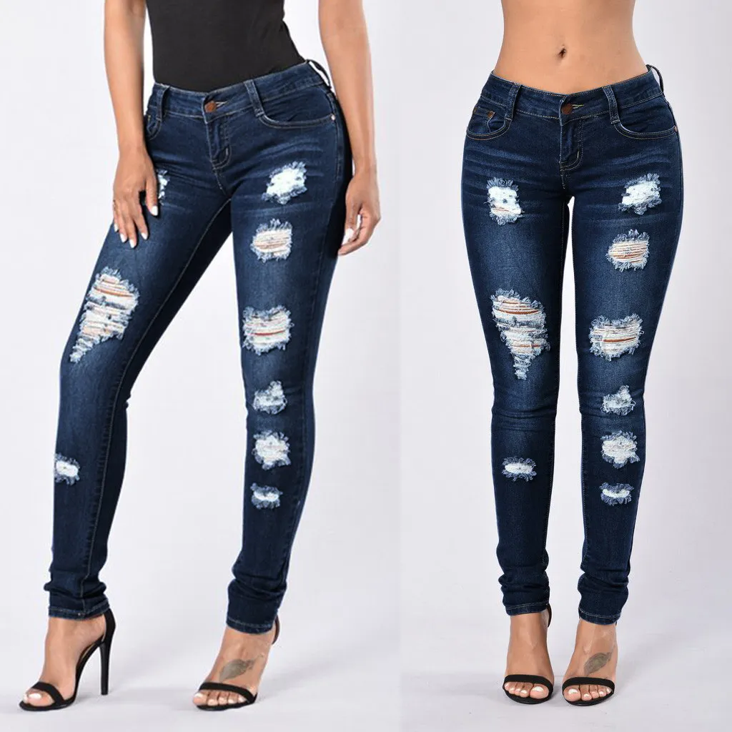 Double-Breasted High Waist Pencil Jeans – ExcelsiorOnlineLLC