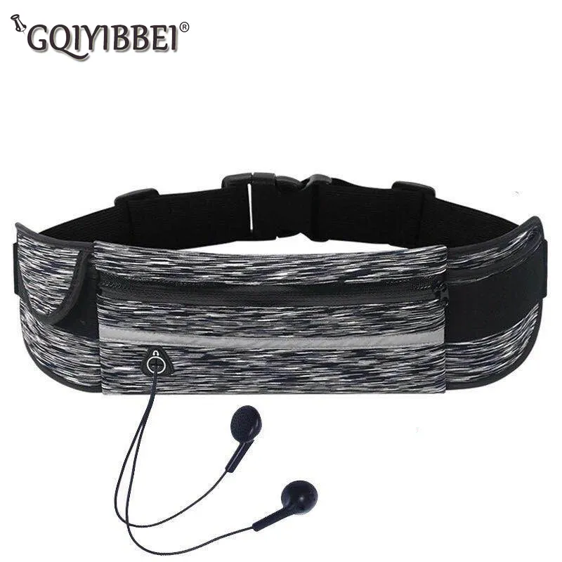 Outdoor Sport Heuptassen Hardloopriem Waterdicht Anti-diefstal Jogging Heren Dames Gym Fitnesstas voor telefoons Hardloopaccessoires