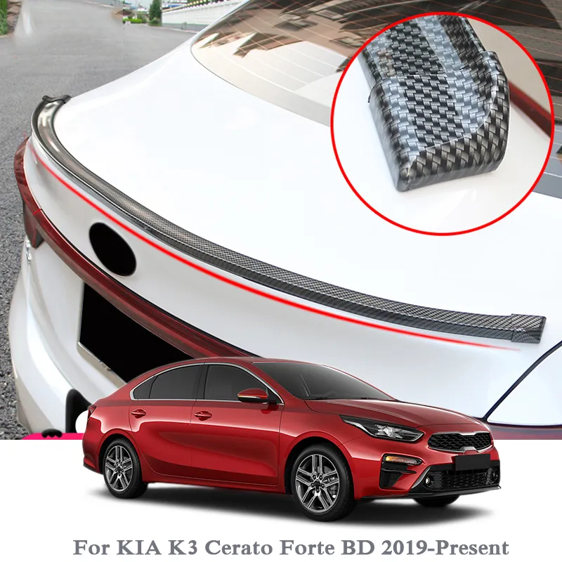 Автомобиль-укладка 5D-углеродного волокна спойлеры укладки DIY Refit Spoiler для Audi BMW Toyota Honda Kia K3 Hyundai Opel Mazda Ford Skoda