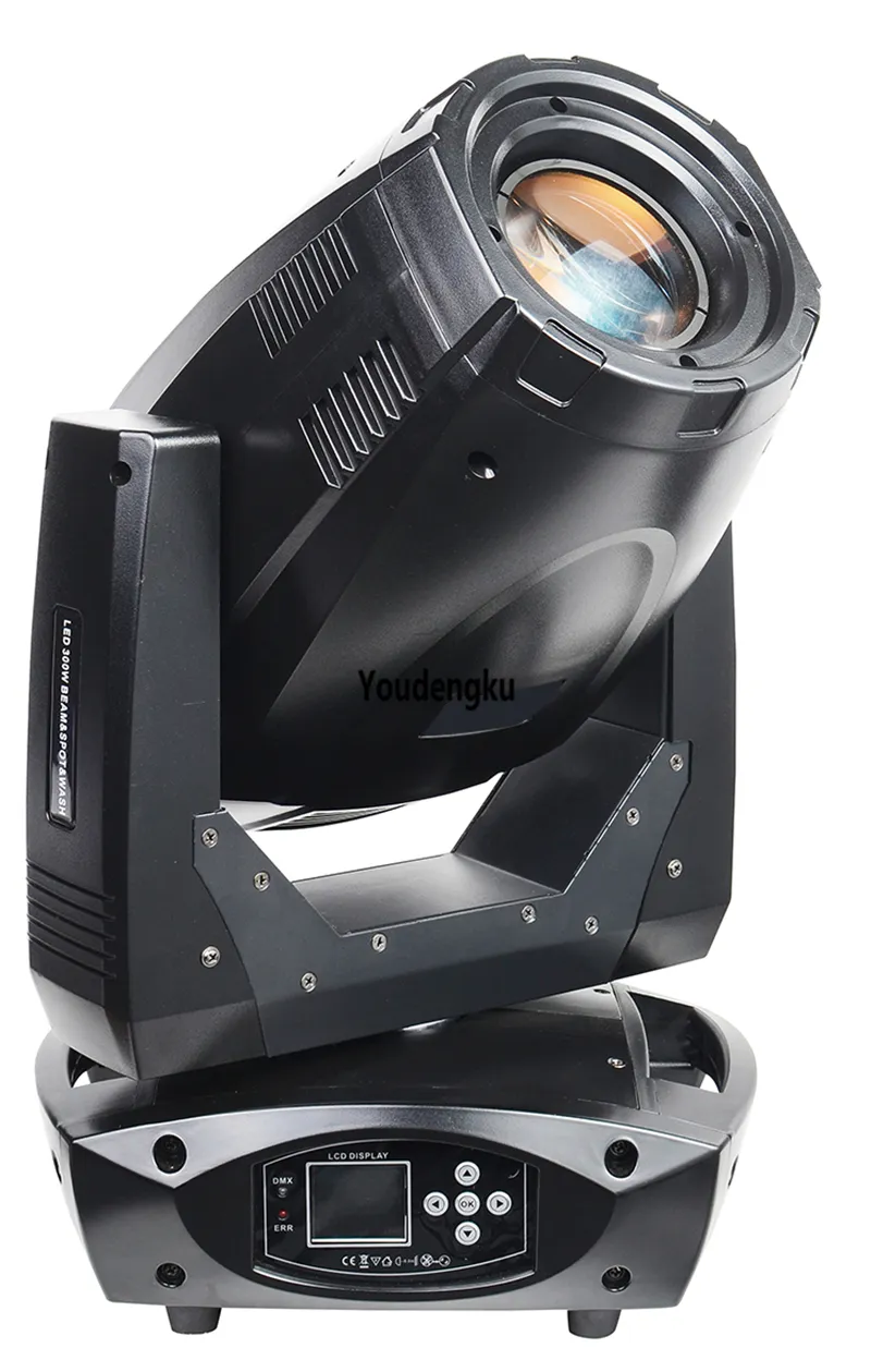 LED 300W SPOT الشعاع المتحرك ضوء الرأس LYRE DMX512 15R شعاع MONDEAD المرحلة ليلة الحفلة ديسكو