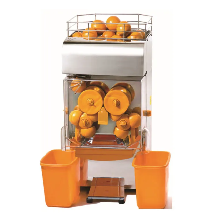 Gratis verzending commercieel verse sinaasappelsap afzuigkap / citroen juicer machine / citrus sap squeezer machine met CE