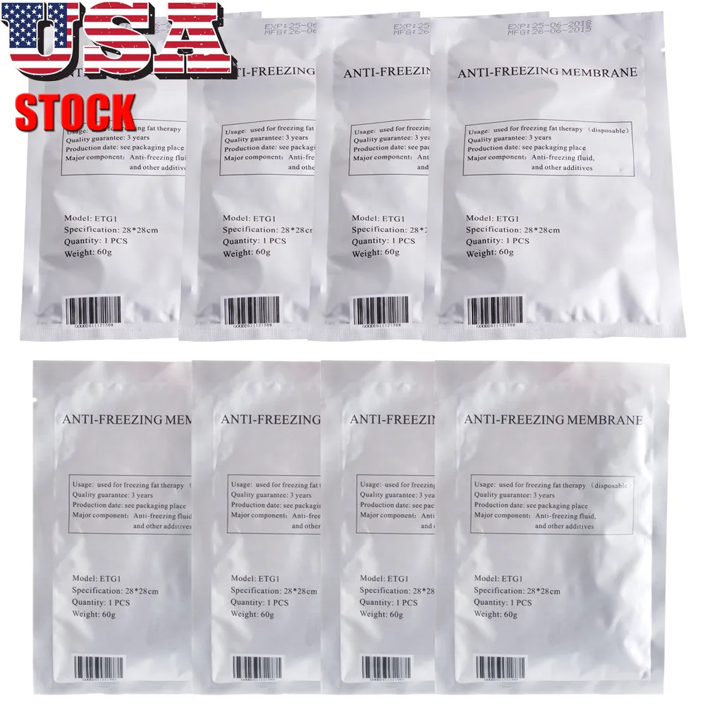 10PCS Anti-Freeze Membranen Für Fett Einfrieren Kalten Körper Abnehmen Gewicht Verlust Abnehmen Maschine Schönheit Maschine der Teil UNS