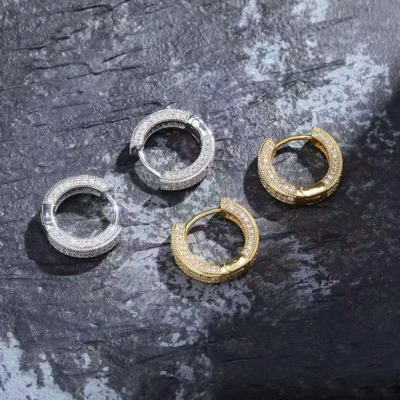 Iced discount out hoops