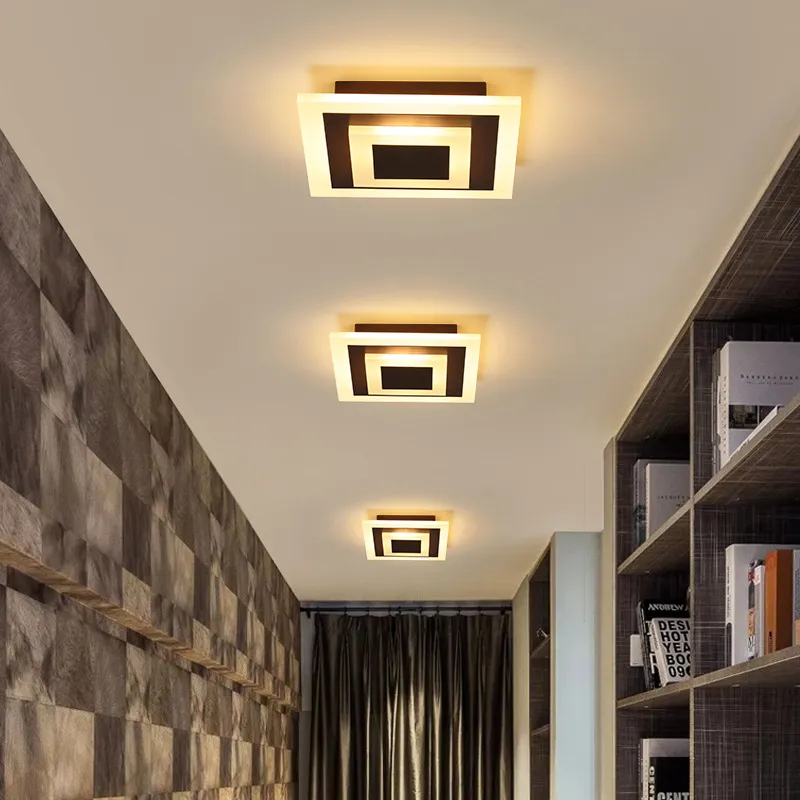 Modern LED Ceiling Lights Living Room Porch Ceiling Lamp Study Kitchen Balcony Corridor Bathroom Plafond LED Lighting