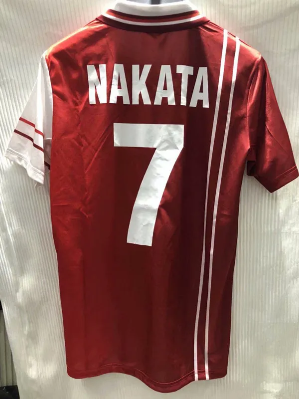 Perugia Retro Soccer Jersey 1998-99 - NAKATA #7 Home & Away