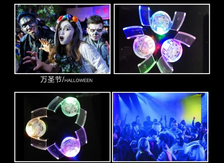 NEU Halloween leuchtende Zahnspangen Maskerade Spaß LED blinkende Zahnspangen leuchtende Zähne Lichter Geister jubelnde Atmosphäre Requisiten liefert GESCHENK