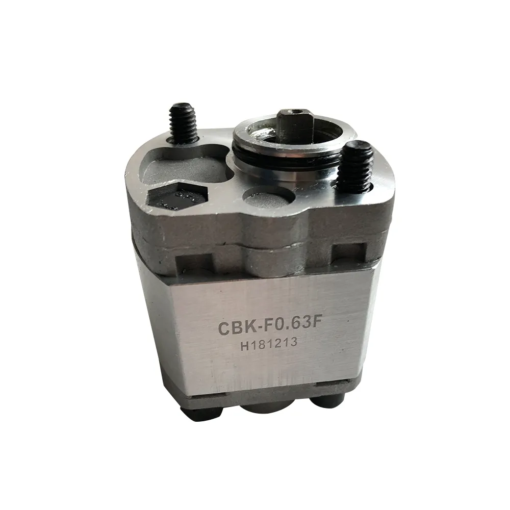 Pompa idraulica ad alta pressione dell'olio per ingranaggi CBK-D0.63F CBK-D2.1F CBK-D2.6F pompa ad alta pressione 20Mpa in senso antiorario