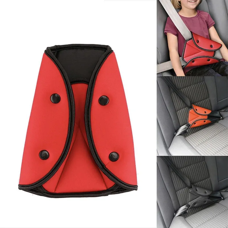 Dispositivo di sicurezza per cintura Cintura di sicurezza per auto  Dispositivo di regolazione per cintura Triangolo Protezione per bebè  Protezione per