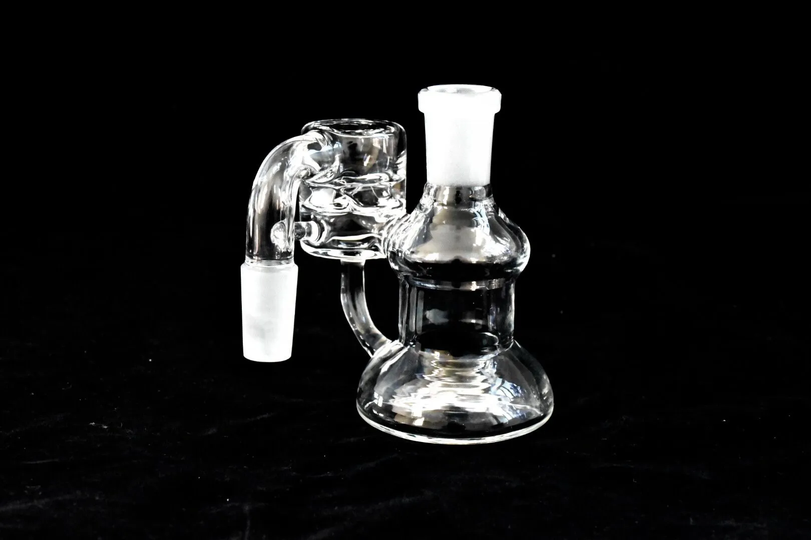 Transparent dry ash collector,hookah 14/18 mm joint glass bowl