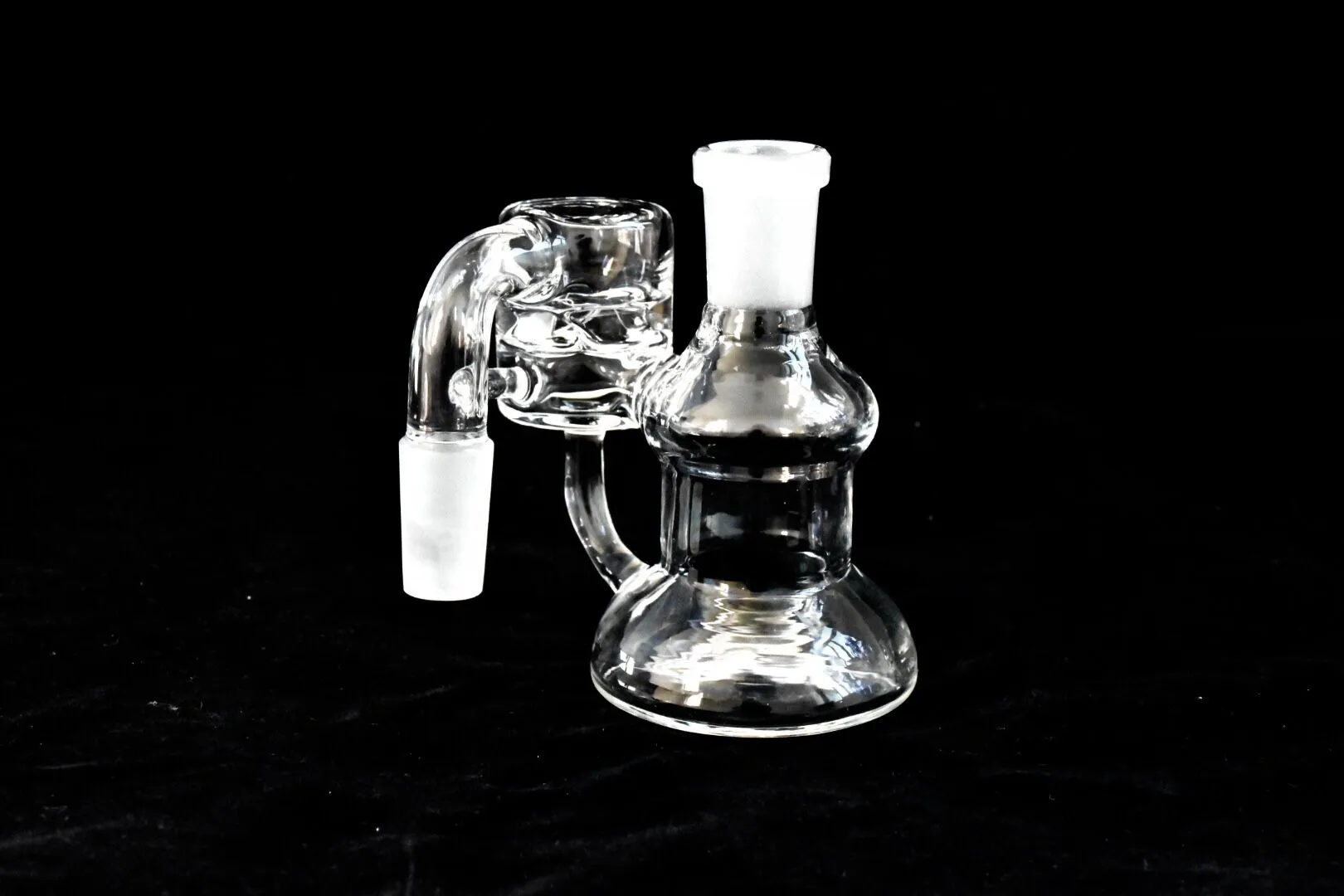 Récupérateur de cendres sèches transparent, narguilé bol en verre joint 14/18 mm