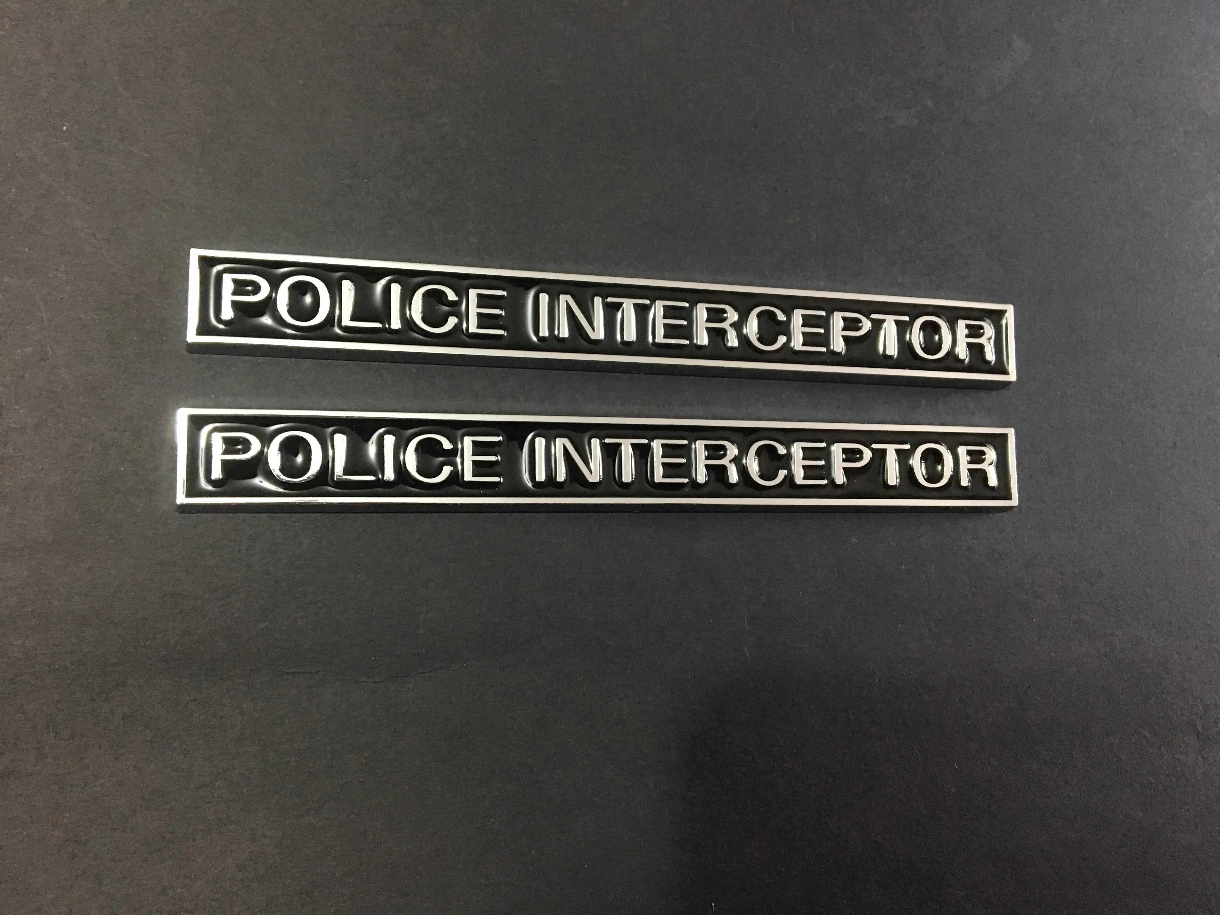Police Interceptor Badge Emblem Decal Lid Sticker for Fod Crown Vic