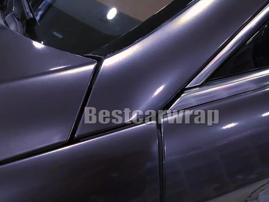 Quality Matte Gunmetal Gray Vinyl Wrap Car Wrap For Sale