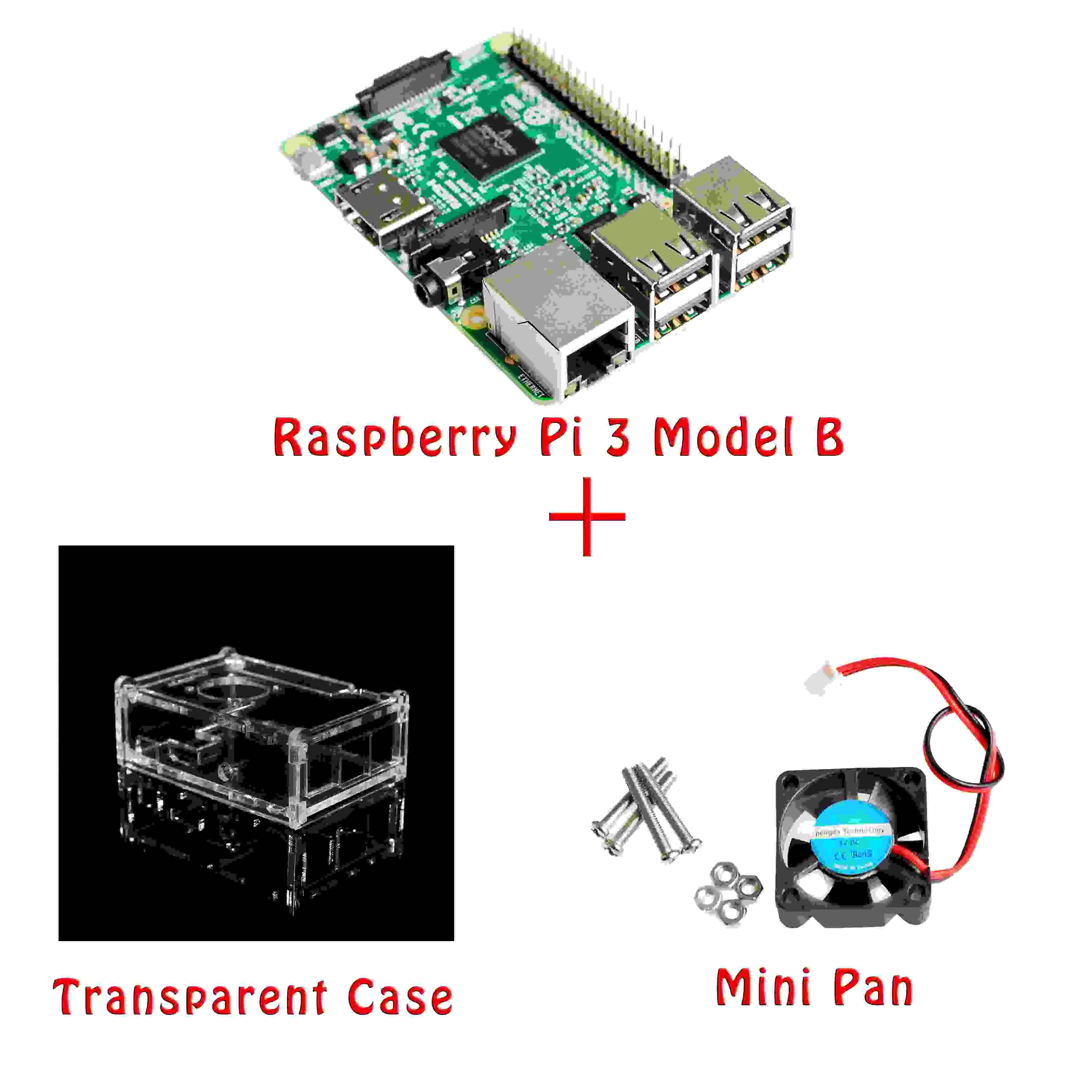 Raspberry Pi 3 Model B Kit Built In WiFi &... From Wantgo, $84.91 