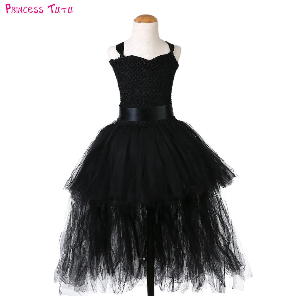 black tutu dress girl Boys Baptism Outfit with vest and pocket chain - Greek Orthodox Baptismal Attire main image 0