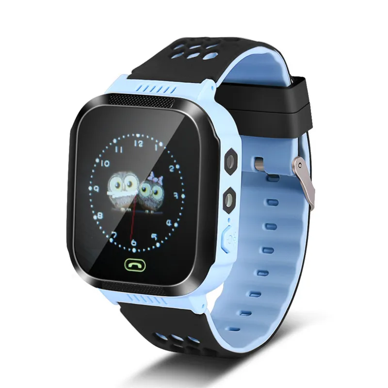 Y21 GPS Enfants Montre Intelligente Prend En Charge Les Appels Téléphoniques Anti Perdu Bracelet Bébé Localisation Dispositif Tracker Enfants Sûr Montre-Bracelet Intelligente Pour Android iOS