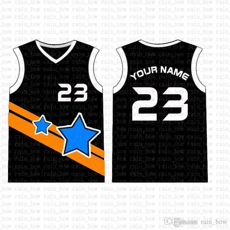 2019 nieuwe aangepaste basketbal jersey hoge kwaliteit heren gratis verzending borduurwerk logo's 100% gestikte top Salea1 66