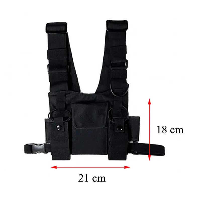 2021 New Nylon Chest Rig Bag Black Vest Hip Hop Streetwear Functional  Tactical Harness Chest Rig Kanye Bag From Dryduck, $15.68