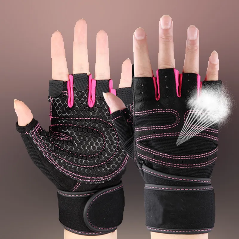 thumbnail image 2 of Weight Gloves Men MHiL Gloves For Men & Women Weight Lifting Exercise Plus Gym Training Medium NEW Gym Gloves Mens Wrist Support 2 of 11
