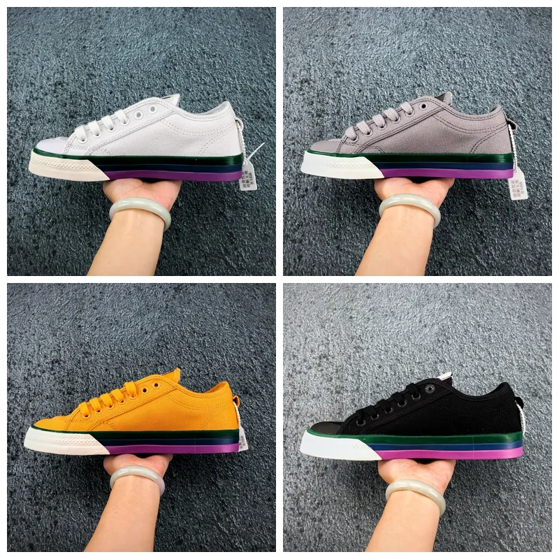 New Nizza Pride Platform Mens Canvas 