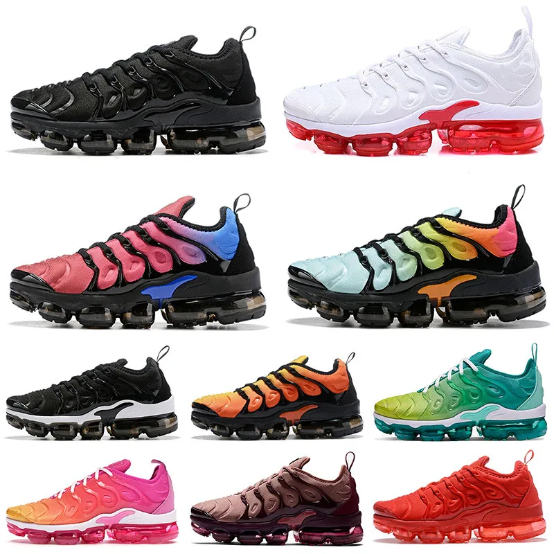 nike air vapormax tn plus off white 36 47 chaussures vm mode chaussures de course pour hommes femmes formateurs blanchi aqua Hyper Teal Racer marque