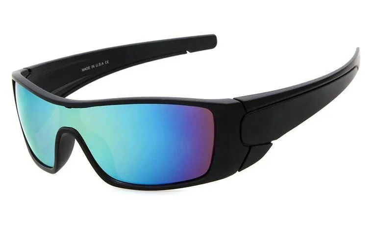 Gros-bas prix Mode Hommes Sports de plein air lunettes de soleil Coupe-vent Clignotants Lunettes de soleil Marque Designers Lunettes pile à combustible livraison gratuite