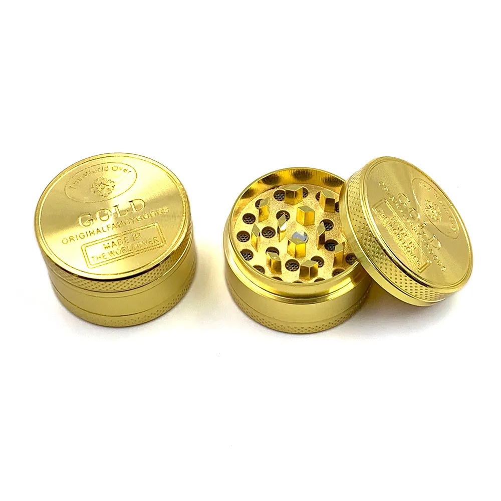 Viking Axe Aluminum Tobacco Grinder – 2.5″ 4-Piece Spice Crusher With Extra Screen