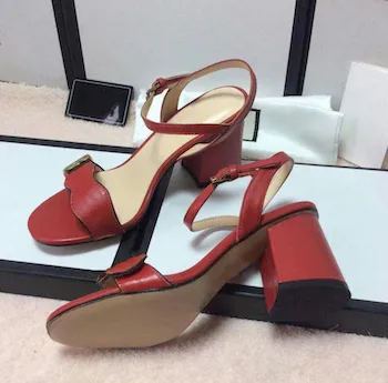 Top 244+ designer block heel sandals super hot