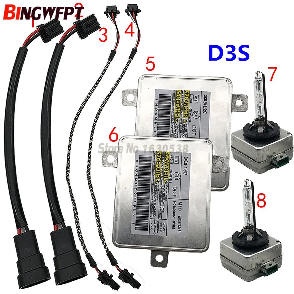 1set 8K0941597 8K0941597 2048703226 Neue Scheinwerfer Lampe HID Ballast Für Audi A3 2008-2013 A4 2007-2011 V W CC