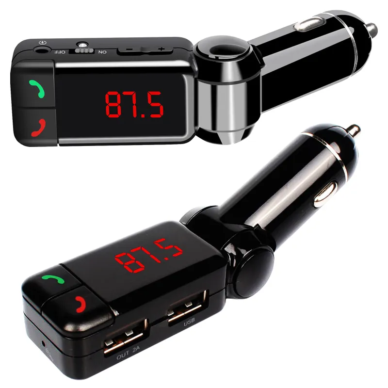BC06 CAR Bluetooth Hands Free MP3 Player FM Sändare Car Charger