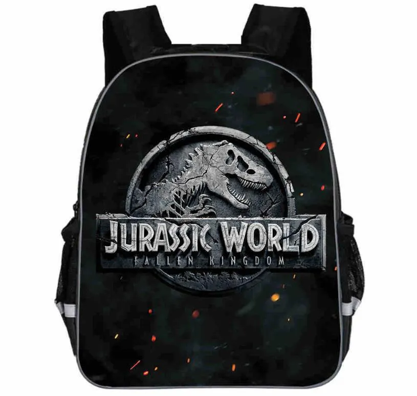 2021 KWD Plecak Torby szkolne dla dzieci Schoolbag z bezpiecznym odbijającym pasek chłopcy Daypack dinozaury drukowane plecak