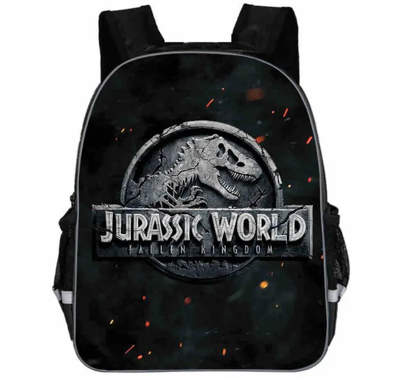 2021 KWD Rugzak Schooltassen Kids Schooltas met veilige reflecterende riem Jongens Daypack Dinosaurs Gedrukt Rugzak