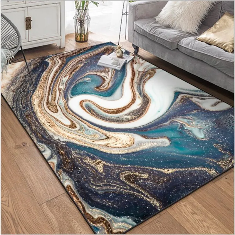 AOVOLL Modern Abstract Large Soft Carpet Bedroom And Rugs For Home Living Room Kitchen Mat For Floor Area Rugs Home Decor