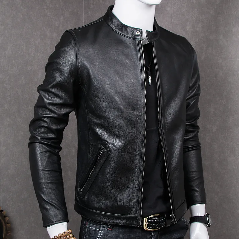 2022 Men Bense Genuine Leather & Faux Leather Mens Sheepskin Jacket Plus  Size Chaqueta Cuero Hombre Coat From Fried, $110.11