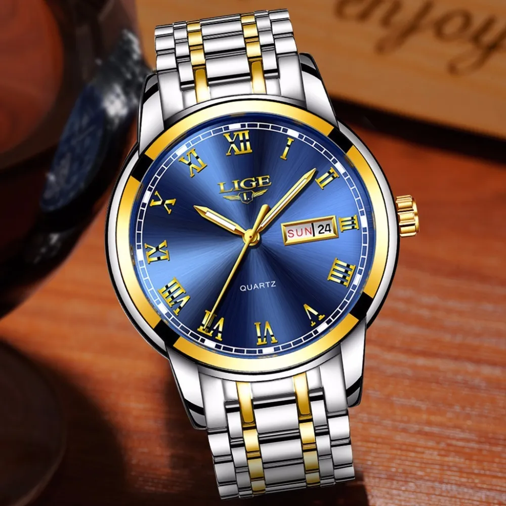 Mens lige watch sale