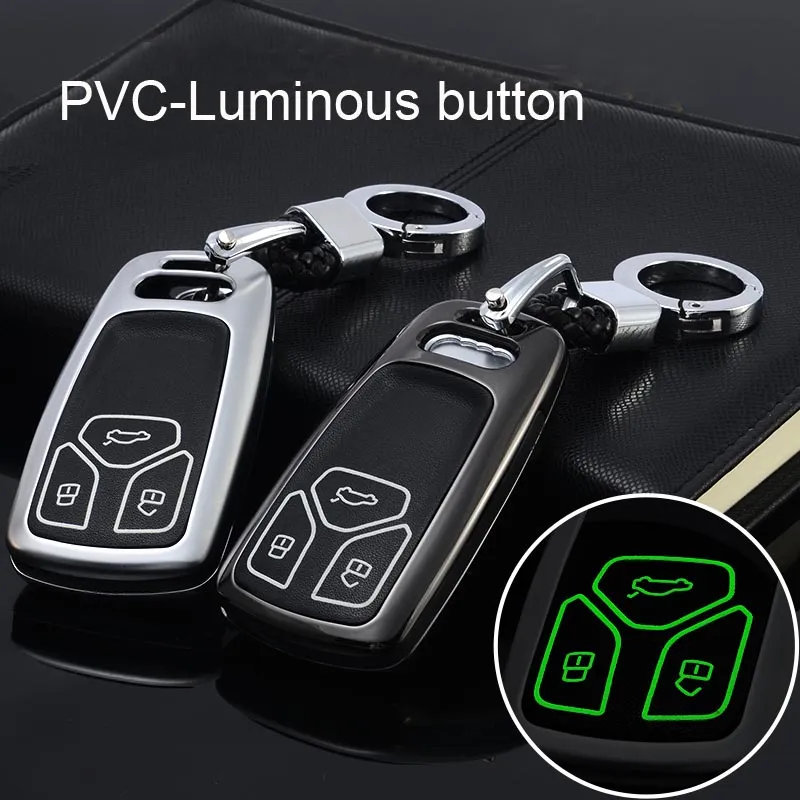 Custodia Auto Audi A4 A5 S4 S5 B9 8W Q7 4M Q5 TT TTS RS Coupé Roadster 2018  Smart Remote Fob Key Case Portabicchieri In Pelle Di Cuoio Da 13,25 €