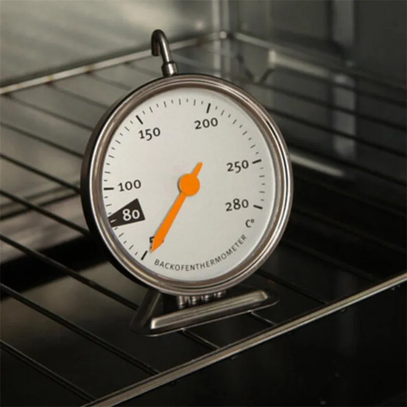 Kitchen Electric Oven Thermometer Stainless Steel Baking Oven