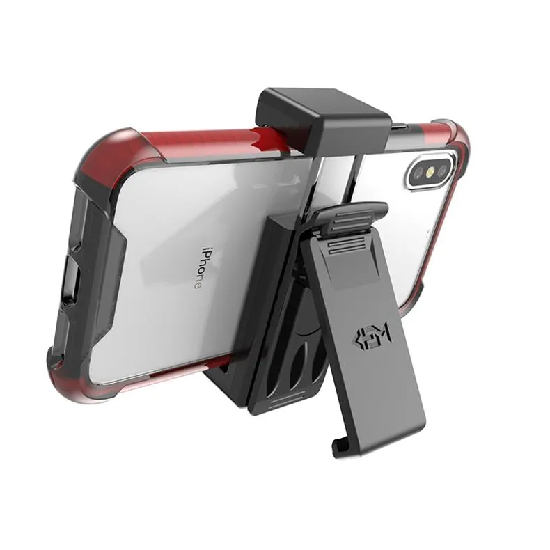 Suporte Rotativo 360 Suporte para iPhone XS MAX 7 8 Samsung Galaxy S10 S9 Clipe de Cinto Clipe Universal com embalagem de varejo