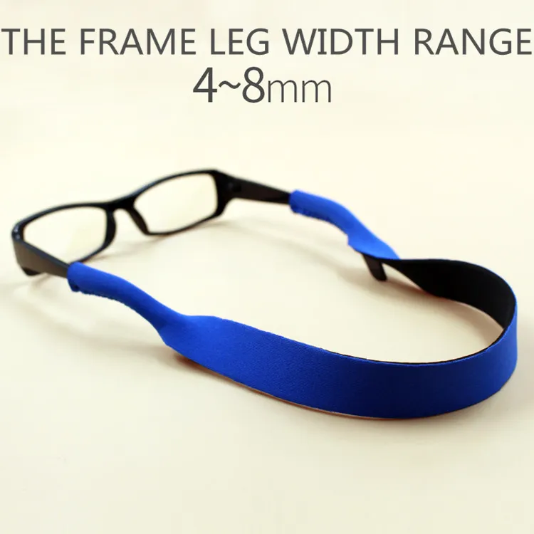 Neoprene sales eyeglass strap